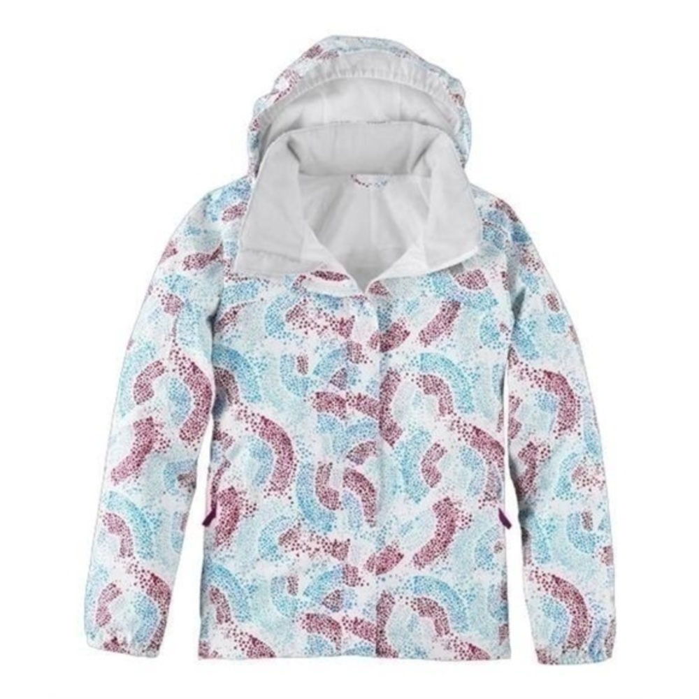 The north face resolve girls print jacket